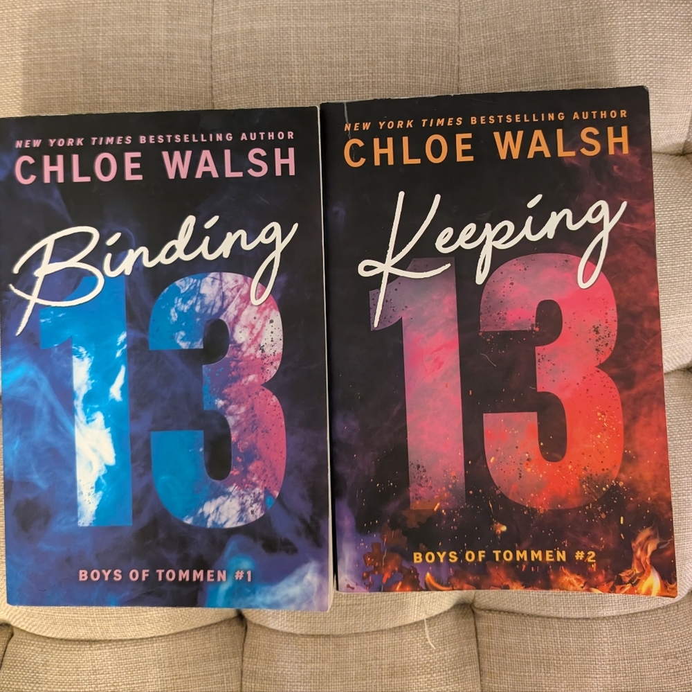Chloe Walsh Binding 13 & Keeping 13 Books
